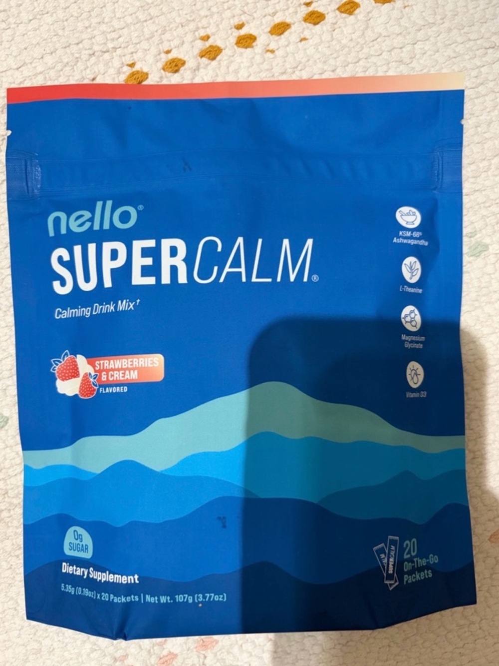 SuperCalm Calming Drink Mix - Blue